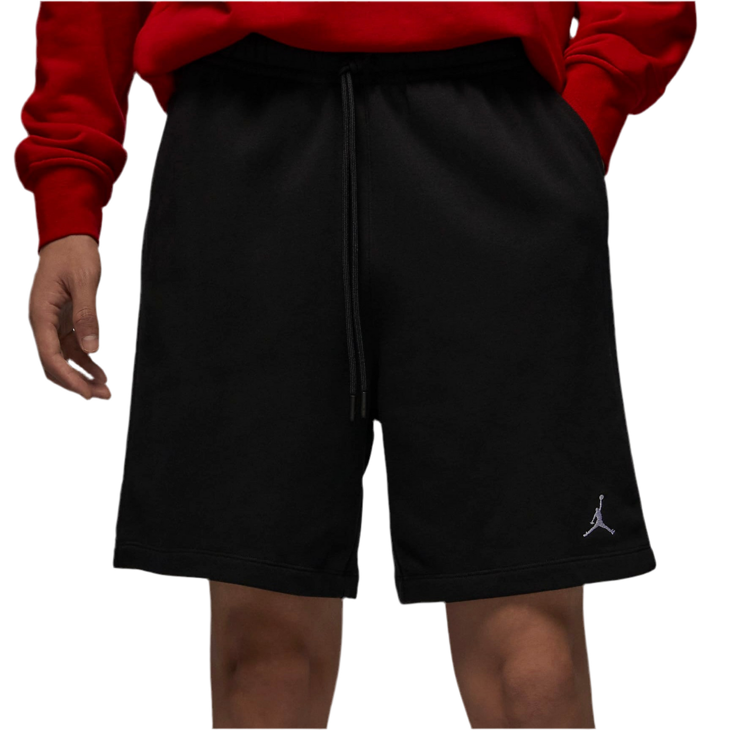 JORDAN ESSENTIALS FLEECE SHORTS BLACK