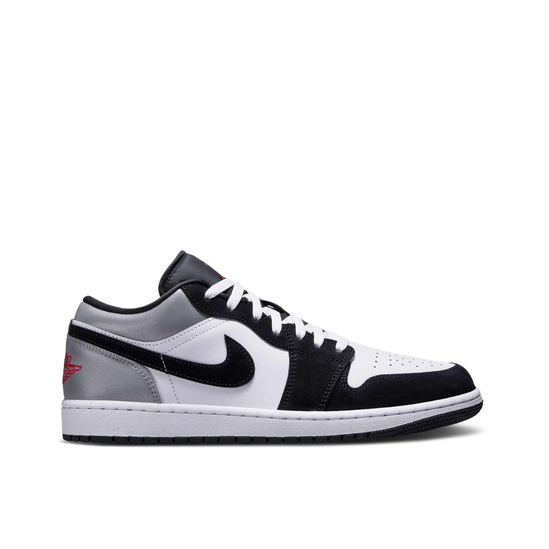 AIR JORDAN 1 LOW SE BLACK MATTE SILVER
