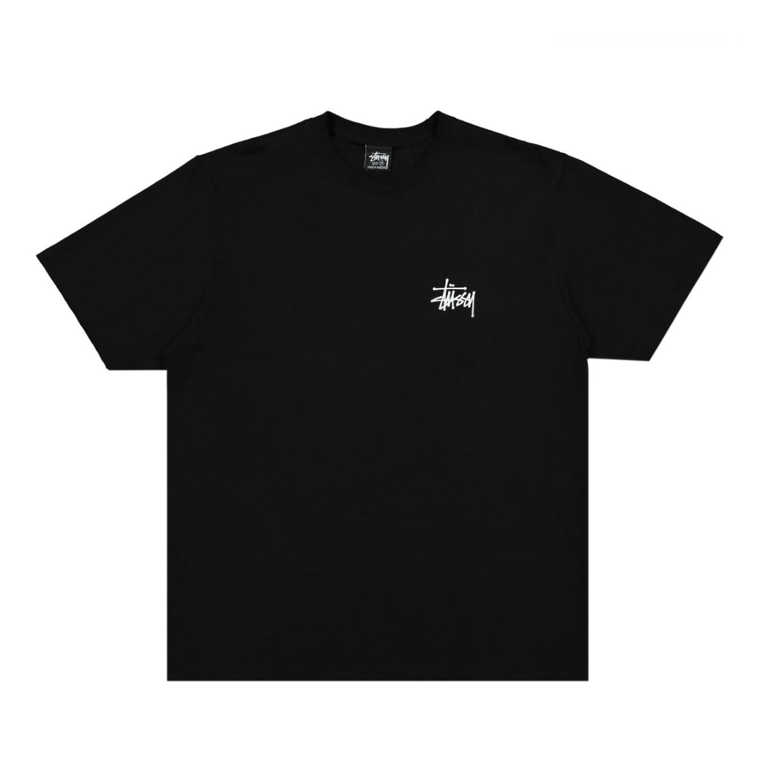 STUSSY BASIC TEE BLACK