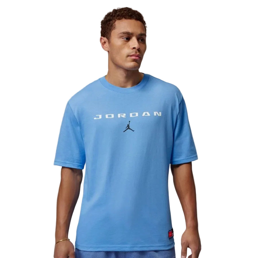 JORDAN BROOKLYN GRAPHIC TEE UNIVERSITY BLUE