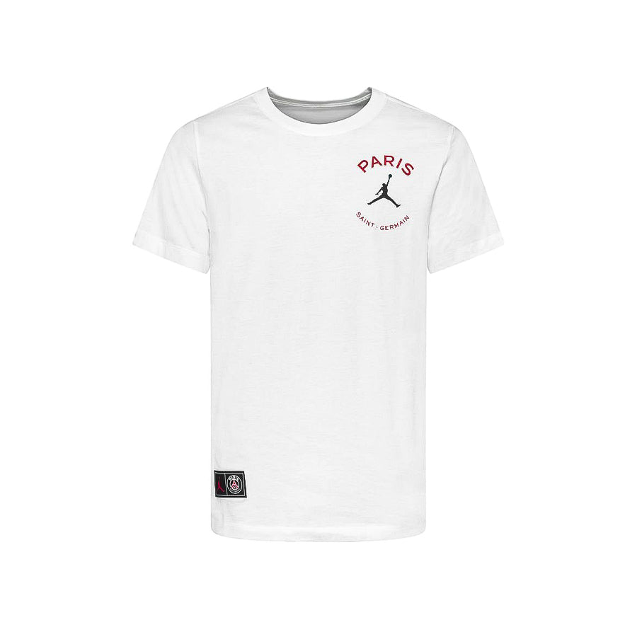 JORDAN LOGO TEE X PSG WHITE