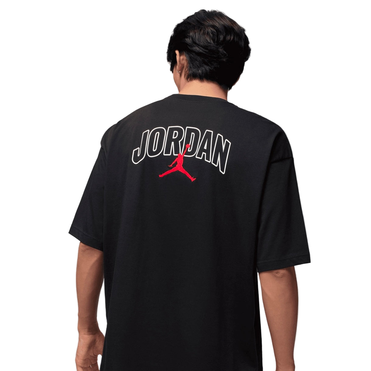 JORDAN BROOKLYN JUMPMAN TEE BLACK