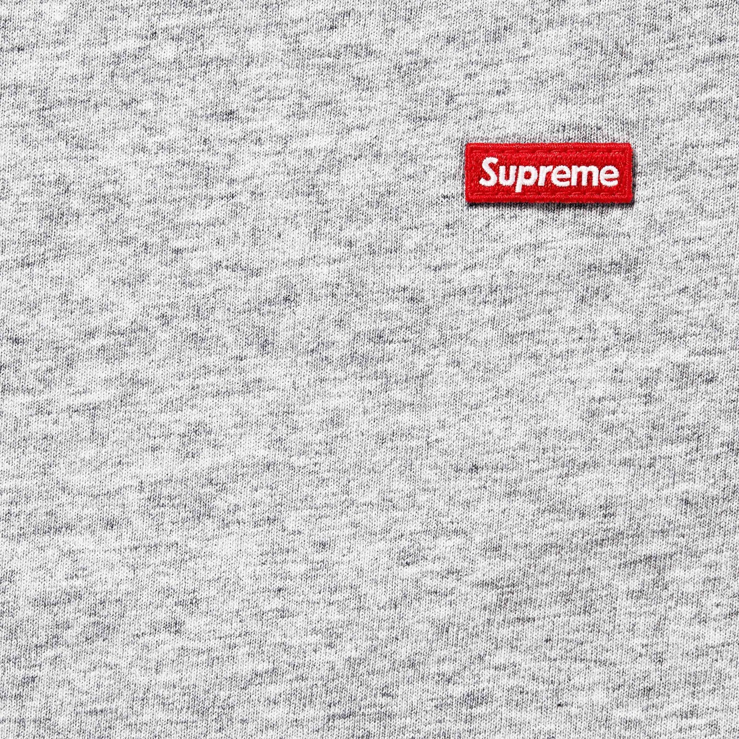 SUPREME FW25 SMALL BOX LOGO TEE GREY