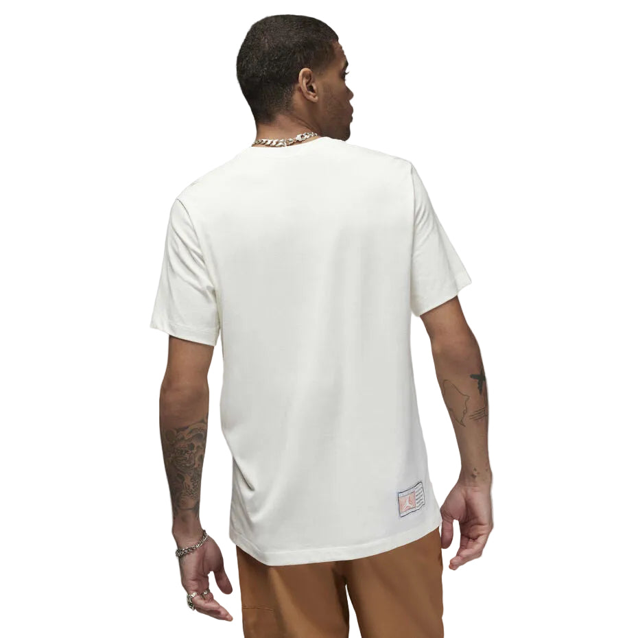 JORDAN FLIGHT ESSENTIALS TEE - SAIL