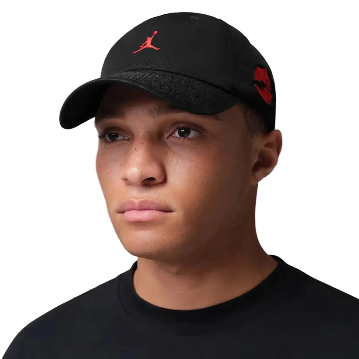 JORDAN CLUB CAP WITH LOVE BLACK