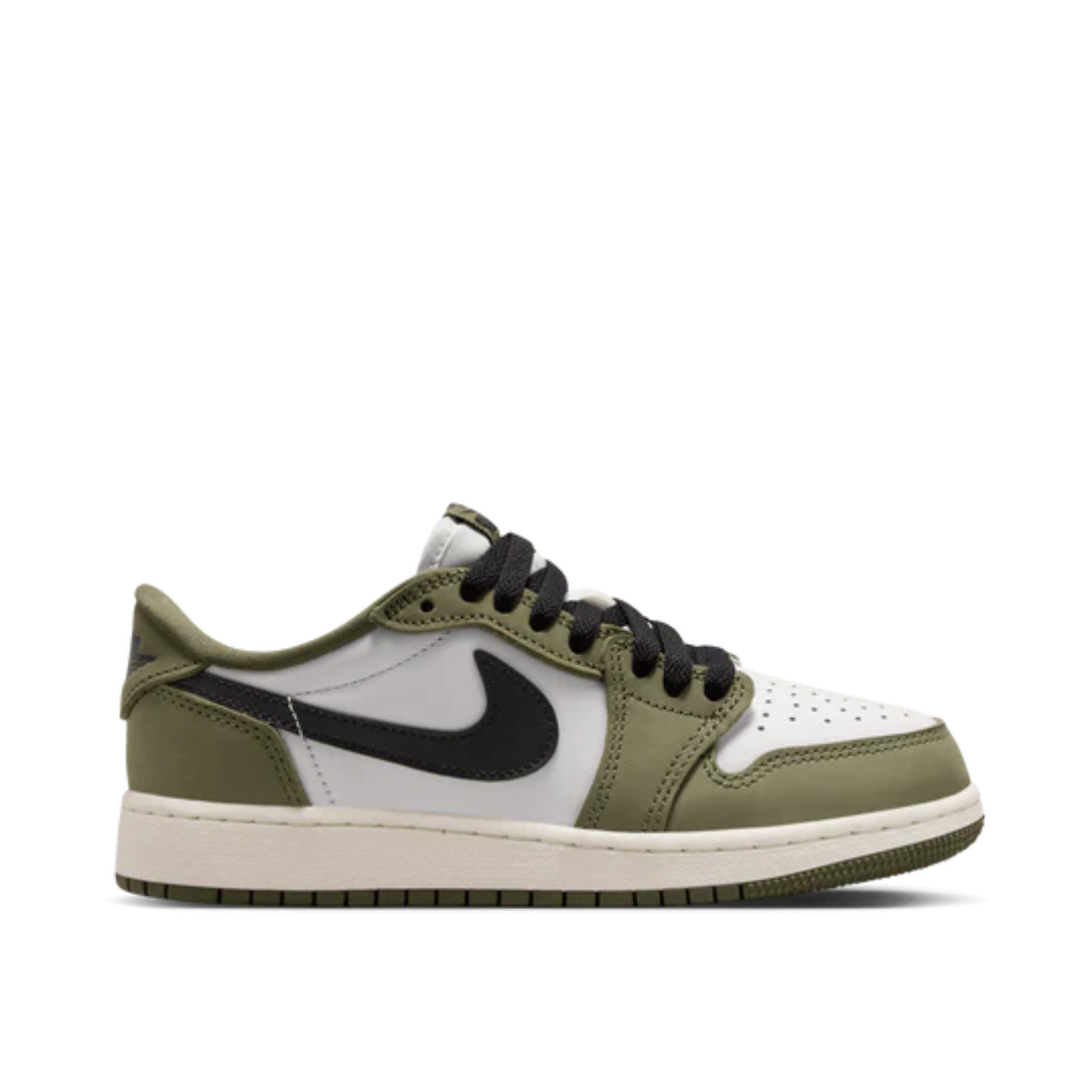 AIR JORDAN 1 LOW OG GS MEDIUM OLIVE