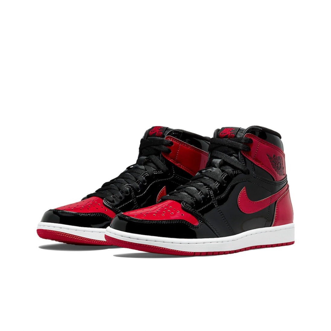 AIR JORDAN 1 HIGH RETRO - PATENT BRED OG