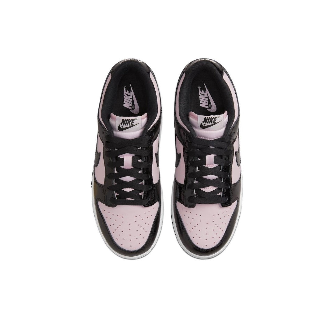 NIKE DUNK LOW - PINK BLACK PATENT