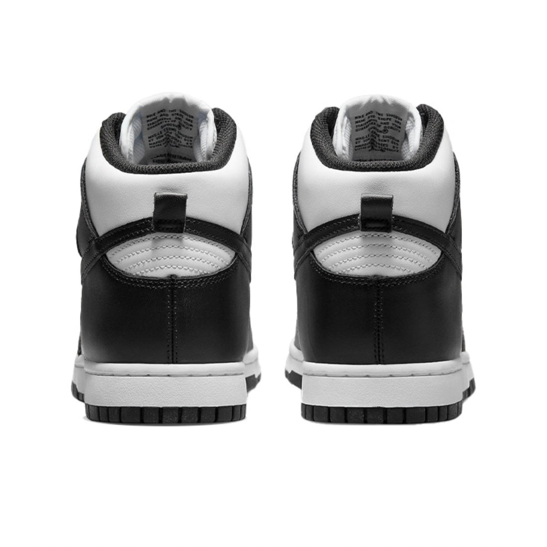 NIKE DUNK HIGH - BLACK WHITE (2021)