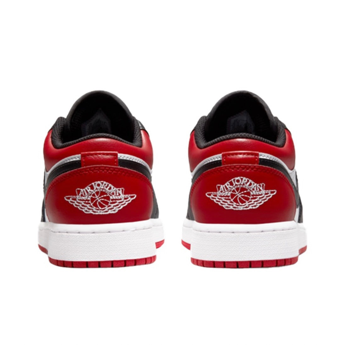 AIR JORDAN 1 LOW - BRED TOE GS