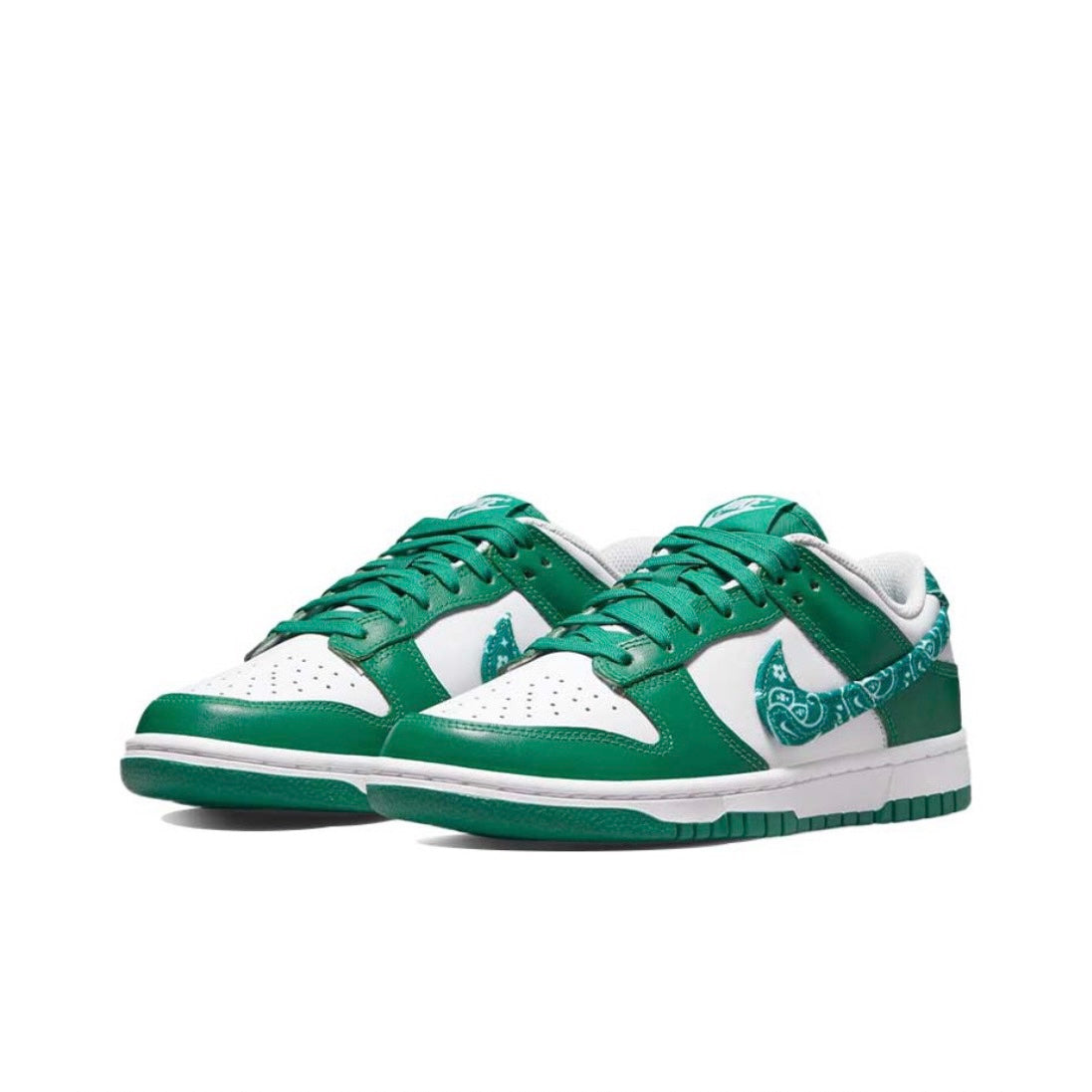 NIKE DUNK LOW - GREEN PAISLEY