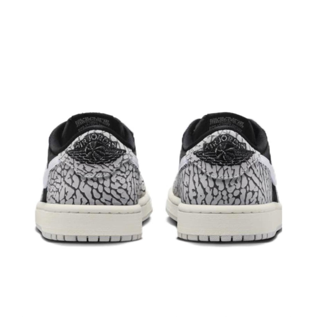 AIR JORDAN 1 LOW OG - BLACK CEMENT