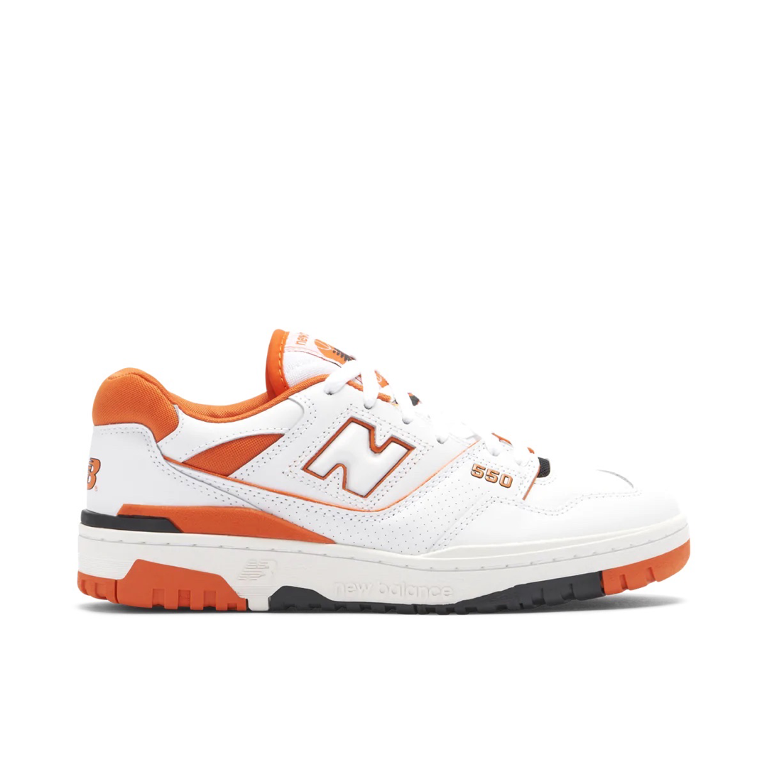 NEW BALANCE 550 - WHITE ORANGE