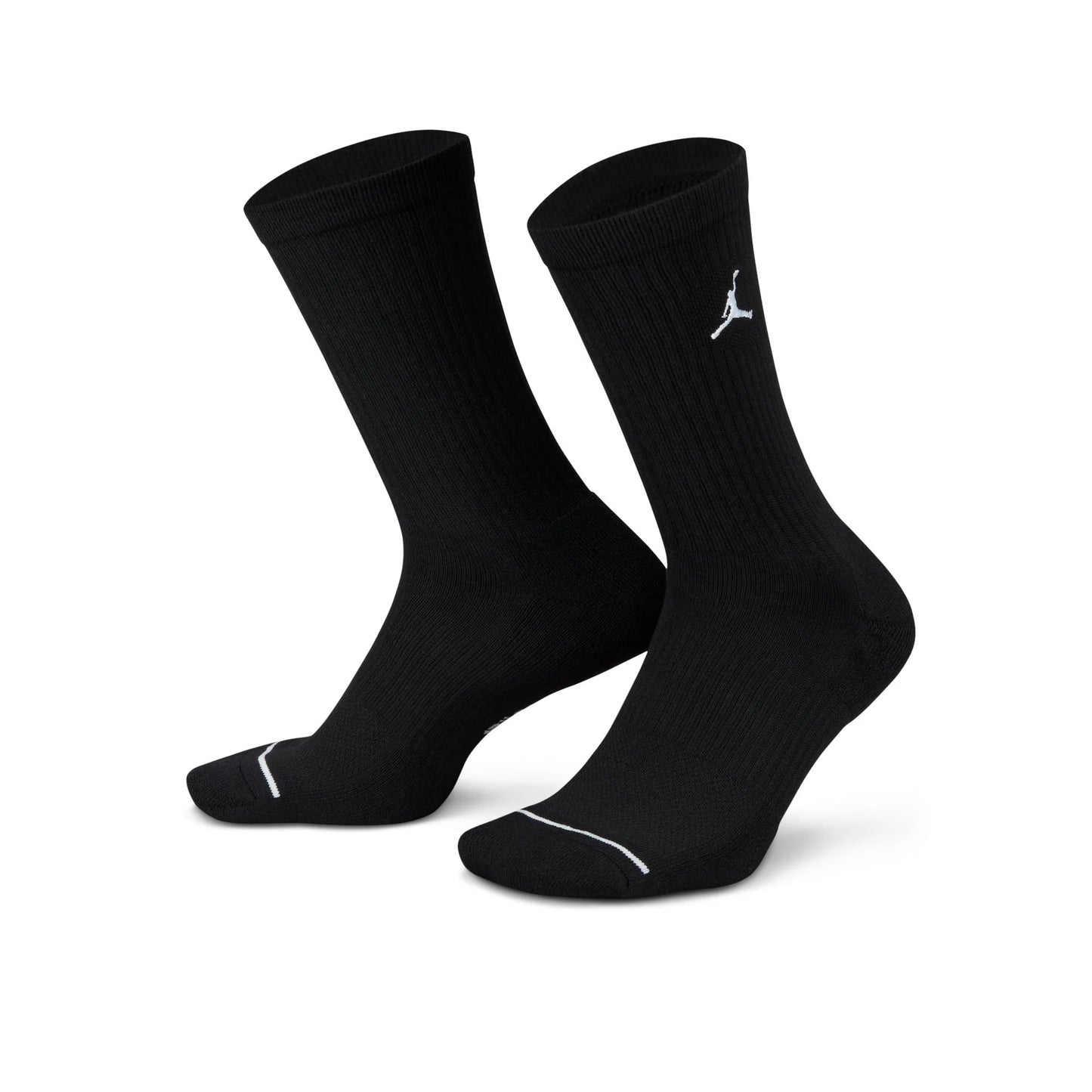 JORDAN EVERYDAY CREW SOCKS BLACK (3 PAIRS)