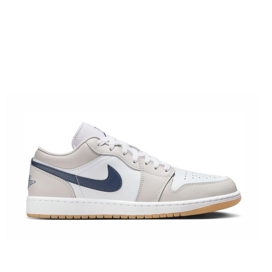 AIR JORDAN 1 LOW MIDNIGHT NAVY NEUTRAL GREY