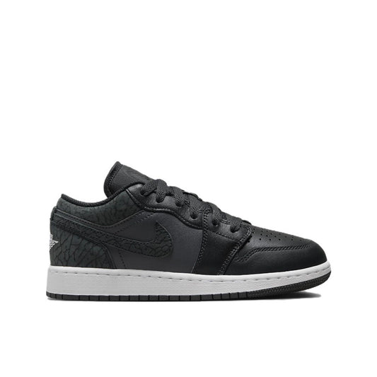 AIR JORDAN 1 LOW - BLACK ELEPHANT GS