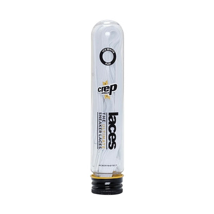 CREP PROTECT FLAT LACES WHITE