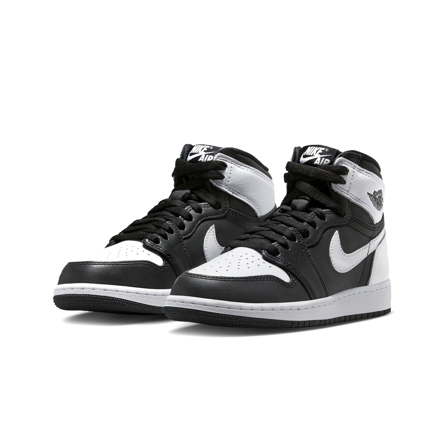 AIR JORDAN 1 HIGH OG - BLACK WHITE GS