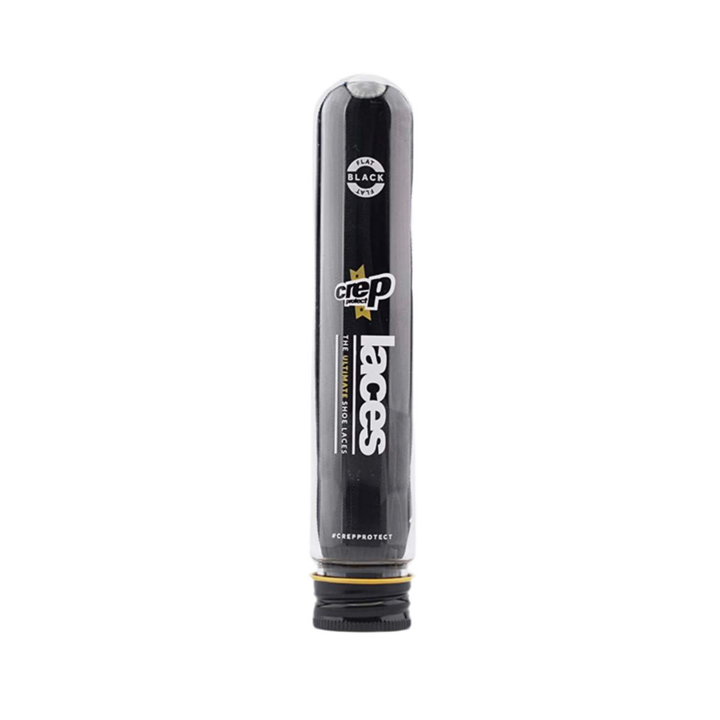 CREP PROTECT FLAT LACES BLACK
