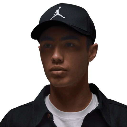 JORDAN RISE CURVED CAP BLACK