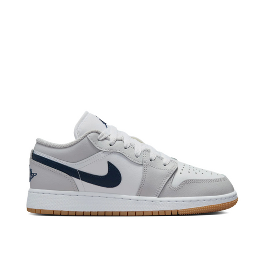 AIR JORDAN 1 LOW GS NEUTRAL GREY MIDNIGHT NAVY