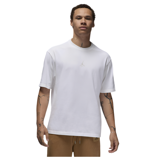 JORDAN FLIGHT ESSENTIAL 85 CREW WHITE TEE