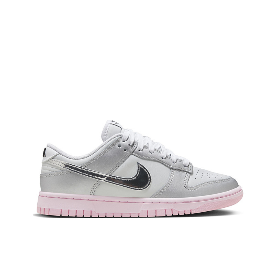 NIKE DUNK LOW LX SILVER PINK