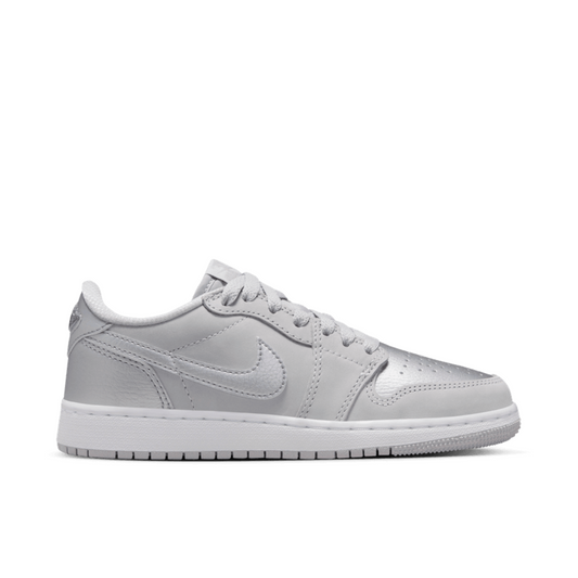 AIR JORDAN 1 LOW OG GS METALLIC SILVER