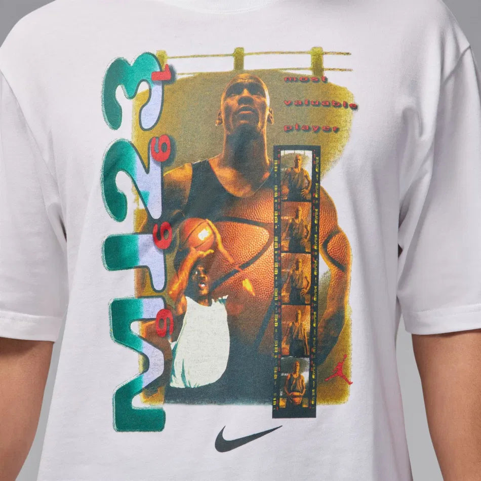 JORDAN MEN SHORT SLEEVE TEE WHITE