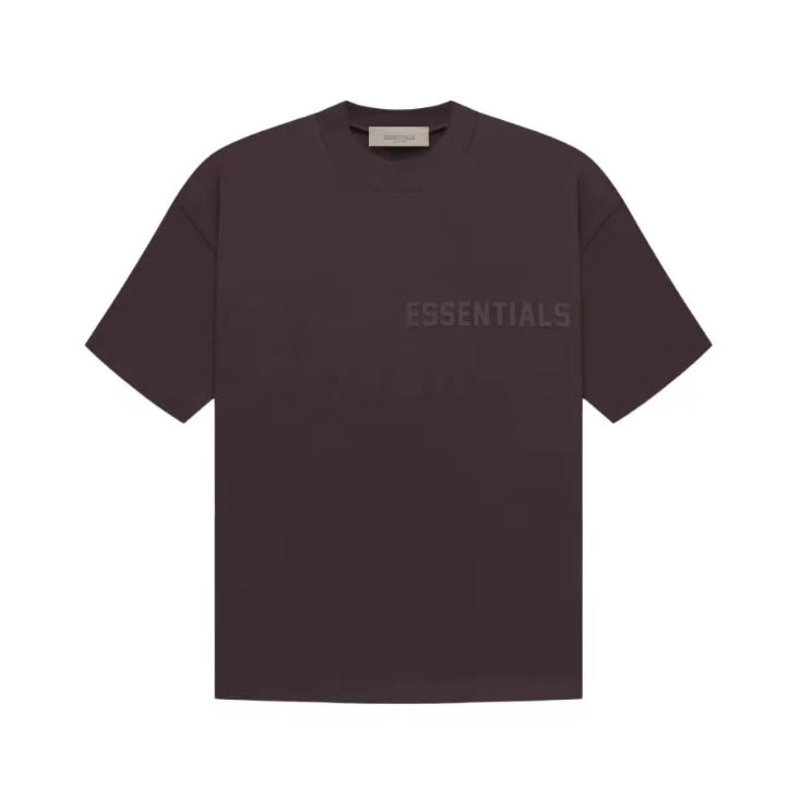 FEAR OF GOD ESSENTIALS TEE - PLUM