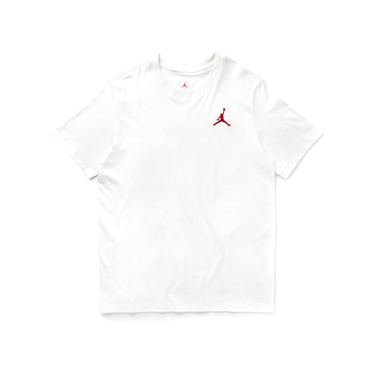 JORDAN JUMPMAN LOGO TEE WHITE