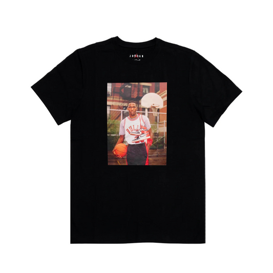 JORDAN MEN PHOTO TEE BLACK