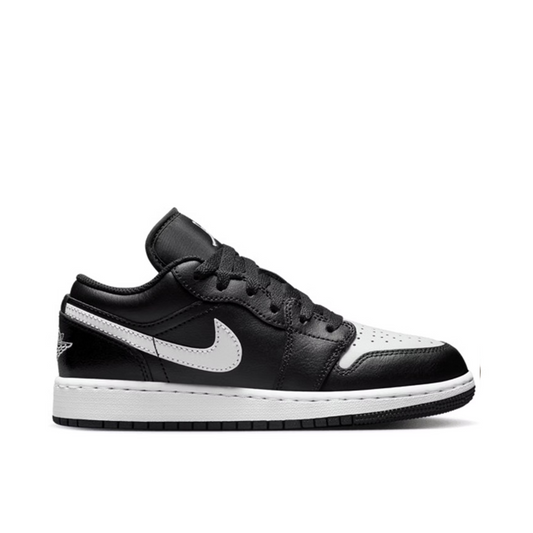 AIR JORDAN 1 LOW GS BLACK SUMMIT WHITE