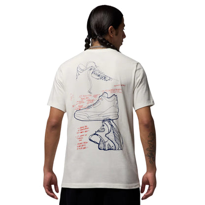 JORDAN RARE AIR TEE WHITE