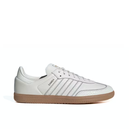 ADIDAS SAMBA OG WHITE SNAKESKIN