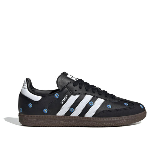 ADIDAS SAMBA OG LIGHT BLUE FLORAL CORE BLACK