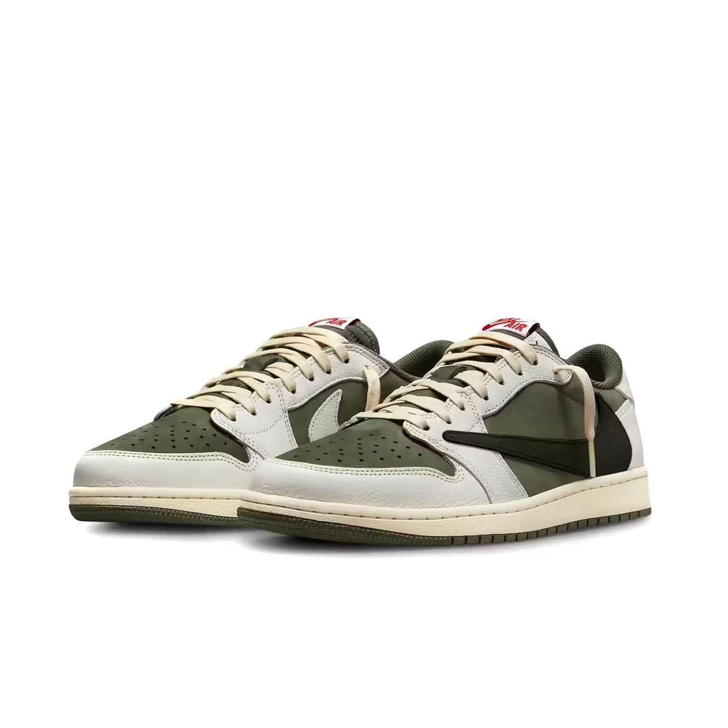 AIR JORDAN 1 LOW OG SP TRAVIS SCOTT REVERSE OLIVE - READY TO SHIP