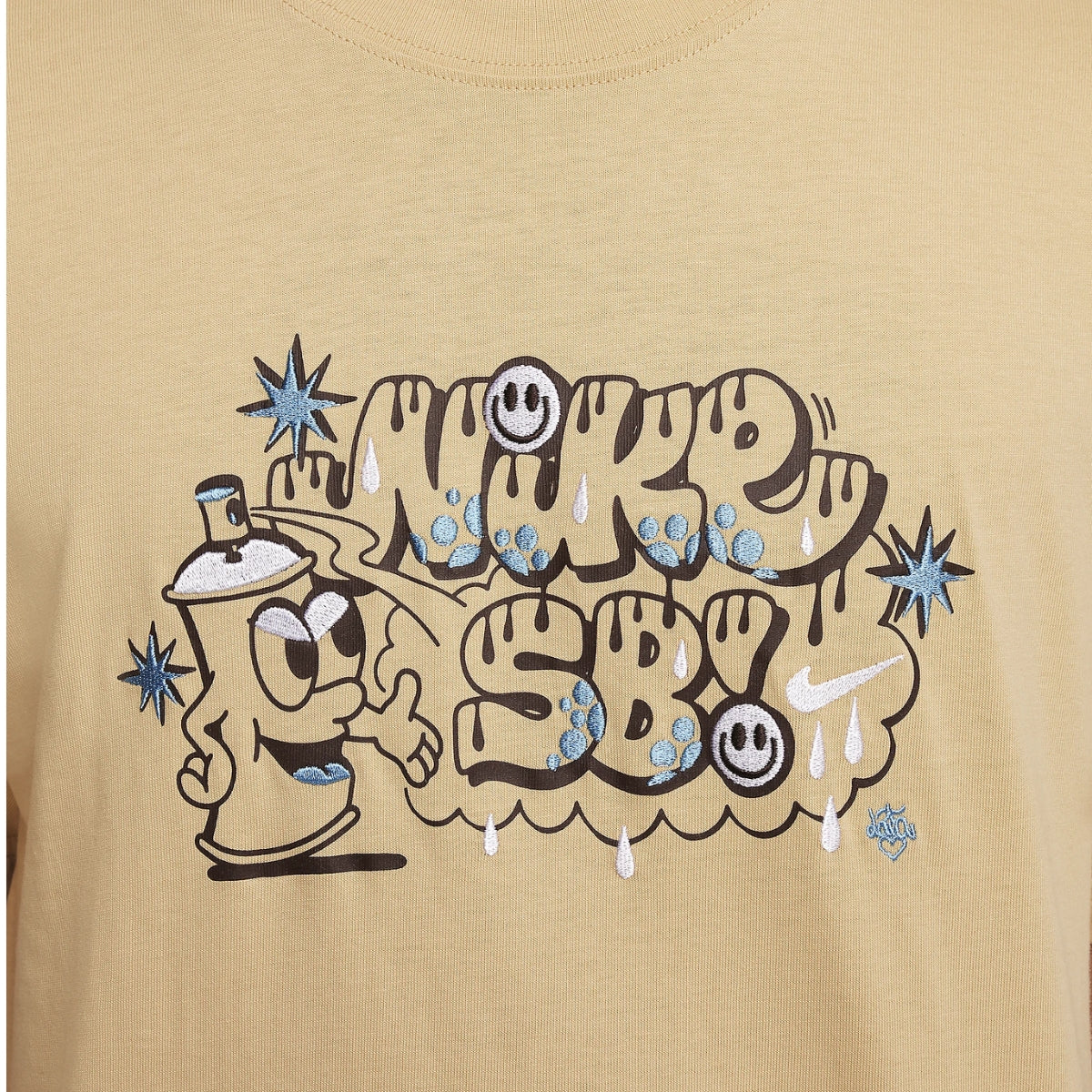 NIKE SB MAX90 SKATE TEE SESAME