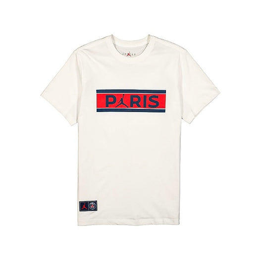 JORDAN WORDMARK TEE X PSG WHITE