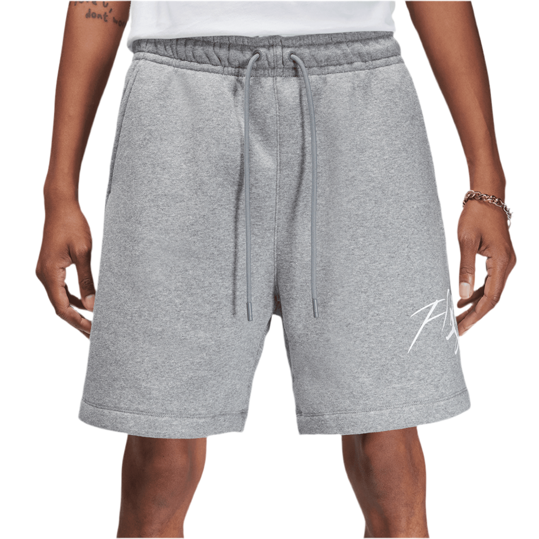 JORDAN BROOKLYN FLEECE SHORTS CARBON HEATHER