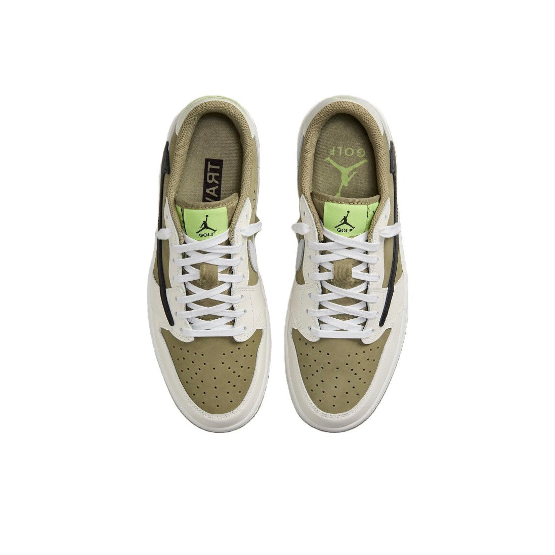 AIR JORDAN 1 LOW GOLF - TRAVIS SCOTT NEUTRAL OLIVE