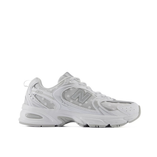 NEW BALANCE 530 SILVER POLKA DOTS