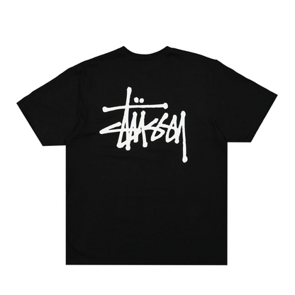 STUSSY BASIC TEE BLACK
