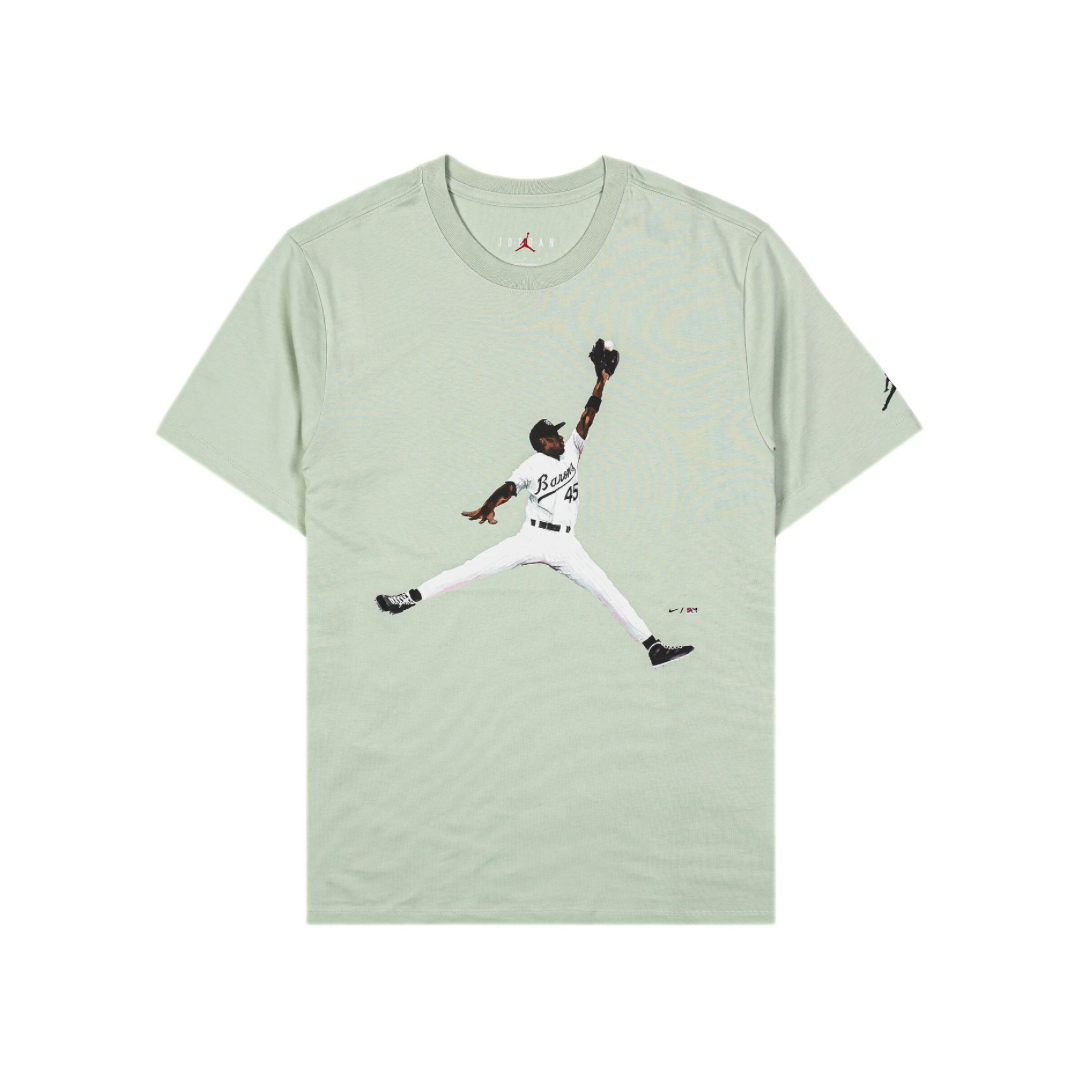 JORDAN JUMPMAN FLIGHT MVP TEE SEAFOAM