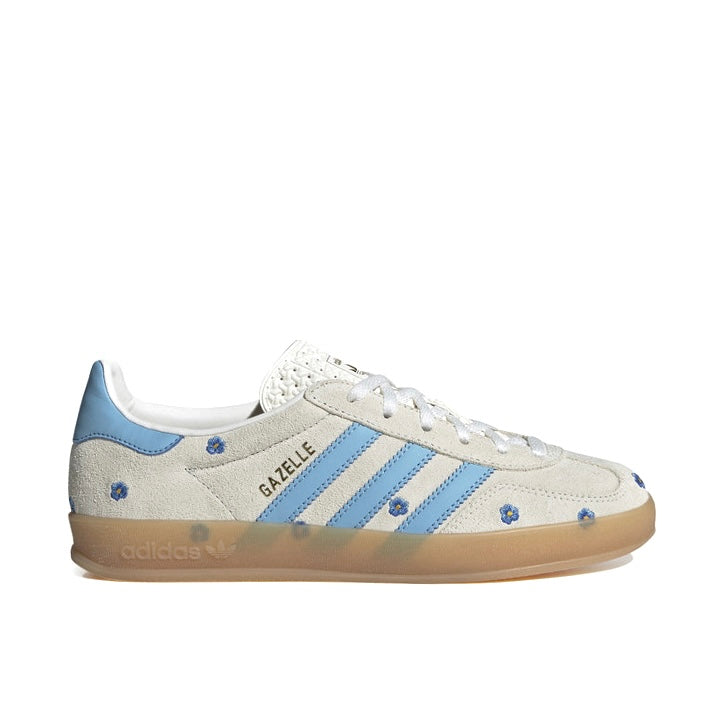 ADIDAS GAZELLE INDOOR LIGHT BLUE FLORAL