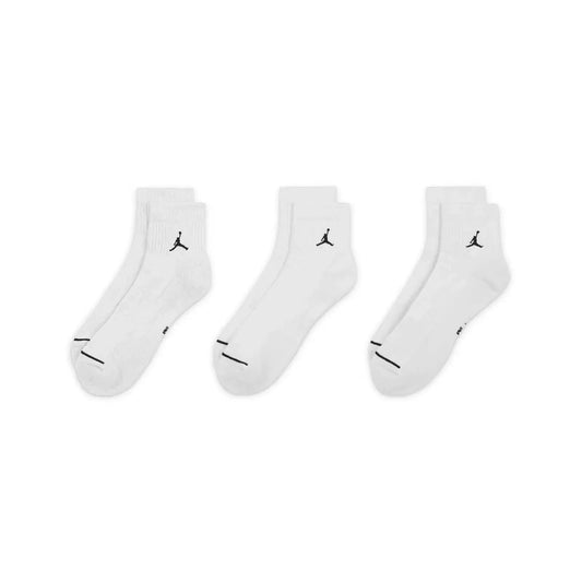 JORDAN ANKLE SOCKS WHITE (3 PAIRS)