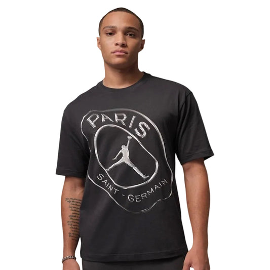 JORDAN X PSG TEE BLACK