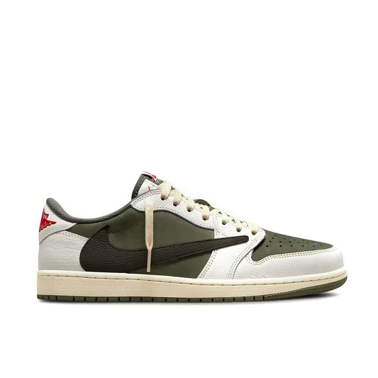 AIR JORDAN 1 LOW OG SP TRAVIS SCOTT REVERSE OLIVE - READY TO SHIP