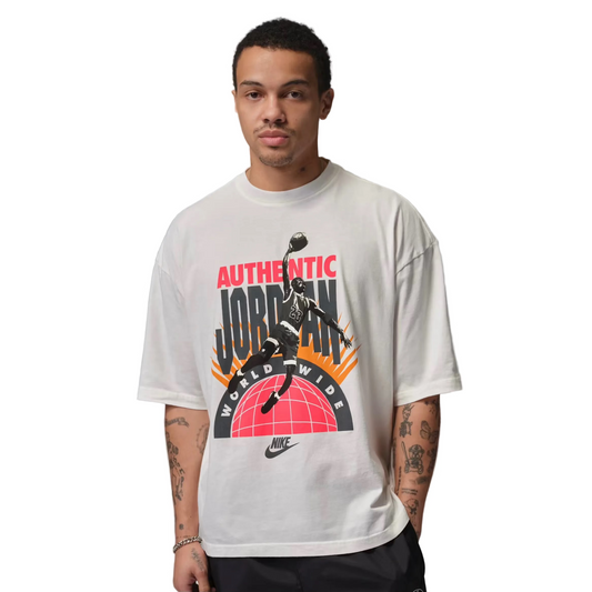 JORDAN OVERSIZED REISSUE TEE WHITE