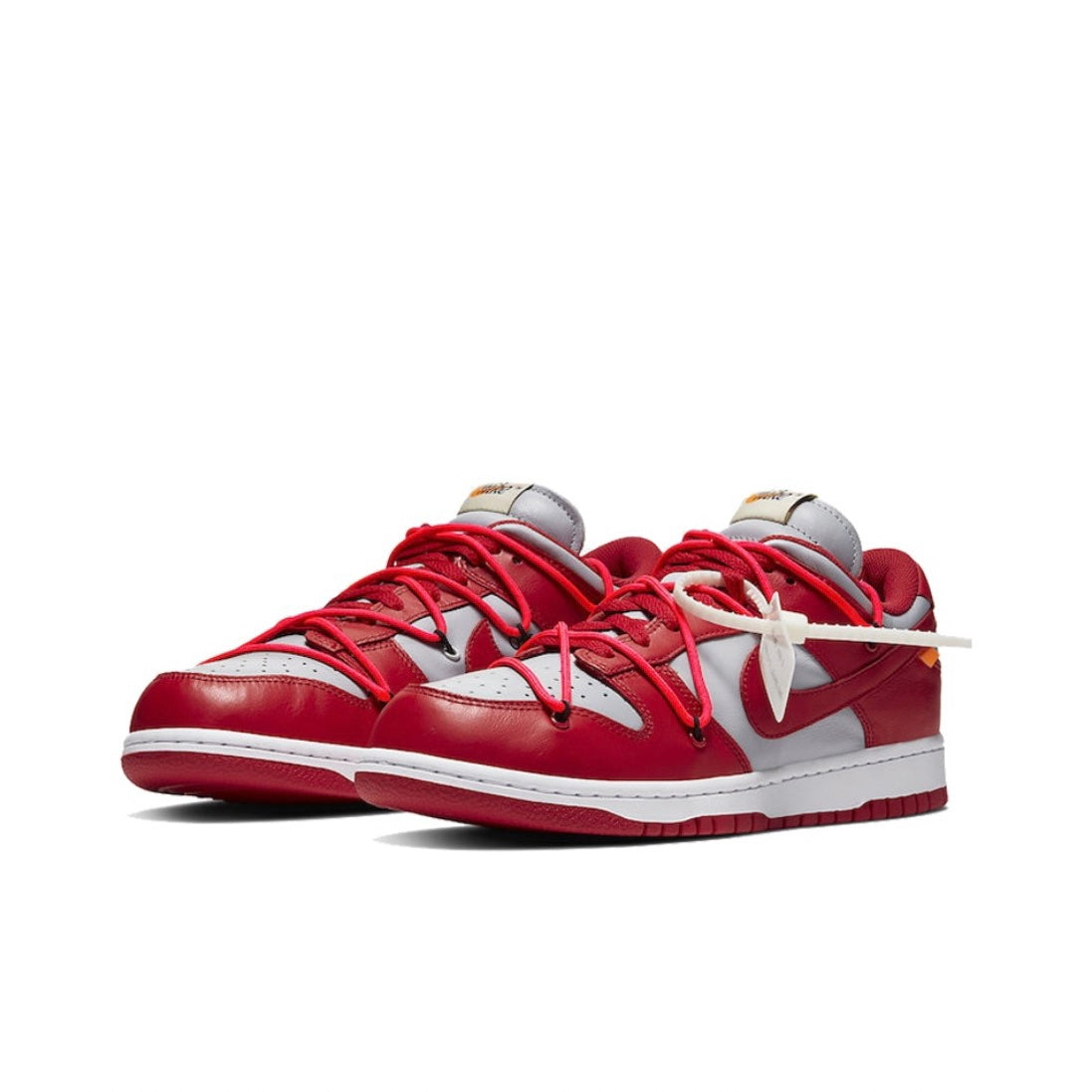NIKE DUNK LOW - OFF WHITE UNIVERSITY RED